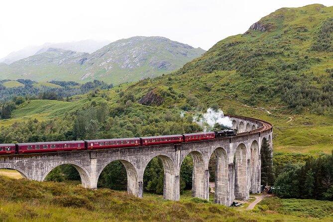 Hogwarts Express and Scottish Highlands Tour from Edinburgh - Glenfinnan Before the Train: First Glimpses of Viaduct Power