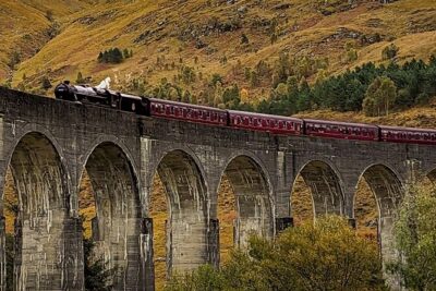 Private Harry Potter, Glenfinnan Viaduct, Highland Edinburgh Tour - Glenfinnan Viaduct and the Jacobite Train Crossing: How the Timing Works