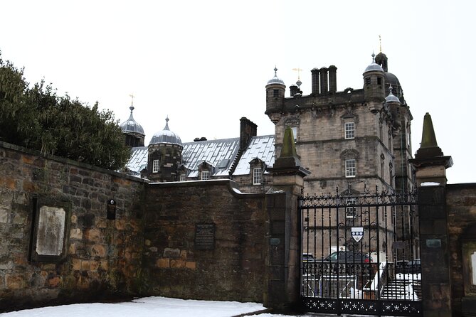 Private one hour Harry Potter walking tour - Writer’s Museum outside stop and Makars Court’s courtyard feel