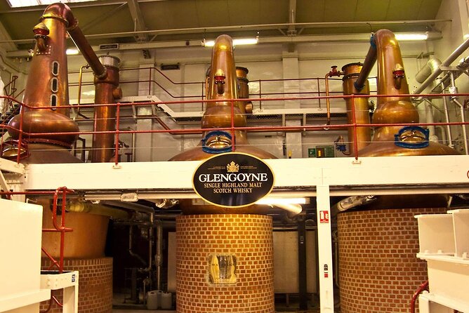 Private Scottish Lowland Whisky Tour - Stop 1: Glenkinchie Distillery near Edinburgh and bourbon American Oak single malts