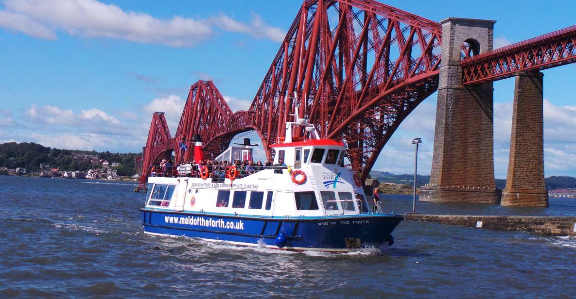 Queensferry: Maid of the Forth 1.5-Hour Sightseeing Cruise - Hawes Pier logistics: where to collect your boarding pass