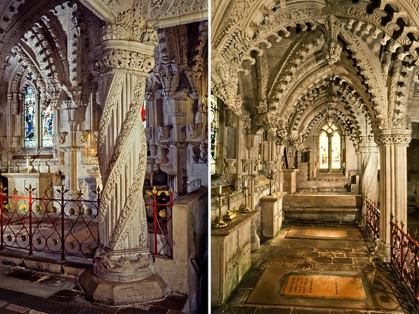 Rosslyn Chapel and Hadrian's Wall Small Group Tour from Edinburgh - Rosslyn Chapel: stone carvings, mystery vibes, and time to look closely