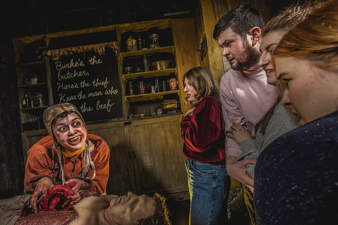 The Edinburgh Dungeon Entrance Ticket - Witch Pricker and Agnes Finnie: the scene that anchors the creep factor