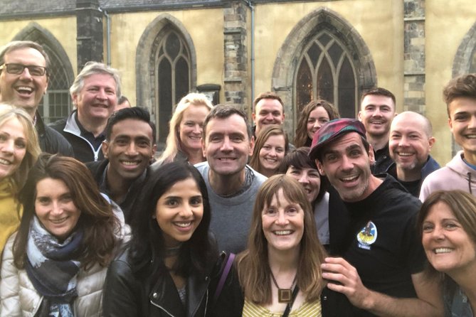 The Mountebank Comedy Walk of Edinburgh - Edinburgh Castle panorama and the Randolph raid story