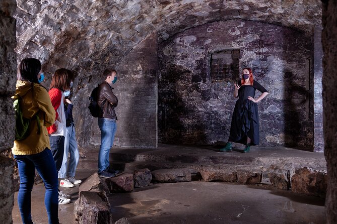 Underground Vaults Walking Tour in Edinburgh Old Town - The stone circle, witchcraft temple feeling, and the haunted-vault atmosphere